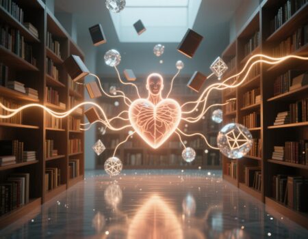 ومن تصنيفات المكتبة (علم النفس) .. أو: ما تحت الوعي! هذه المكتبة لا تقول: "افهم نفسك" .. بل تقول: "اقترب ولا تخف مما ستراه"