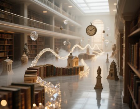 ذاكرة الزمن في مكتبة (التاريخ)