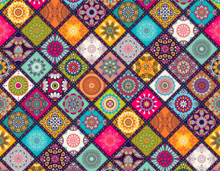 في فسيفساء الألوان .. يكتمل الجمال